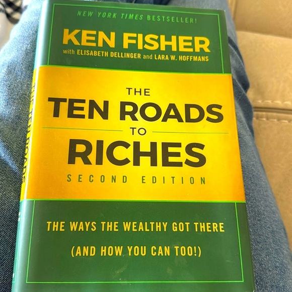 The Ten Roads to Riches 2nd Edition Ways The Wealthy Got There Book EUC - Picture 1 of 6